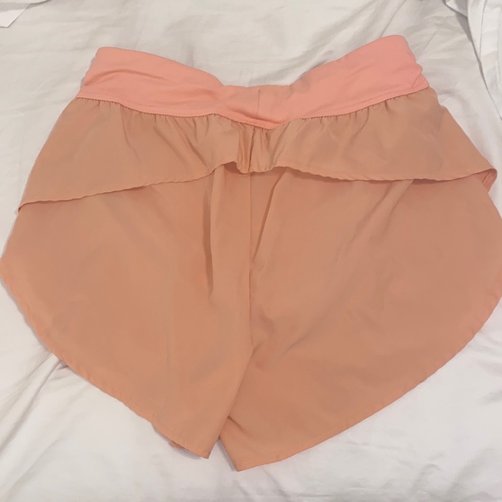 APANA peach athletic shorts